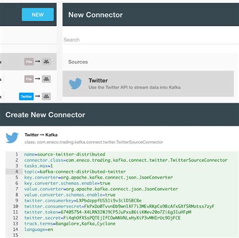 Using the Twitter Connector .